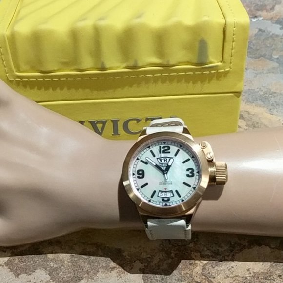 INVICTA AUTOMATIC CORDUBA Watch Rose Gold White - Picture 2 of 9